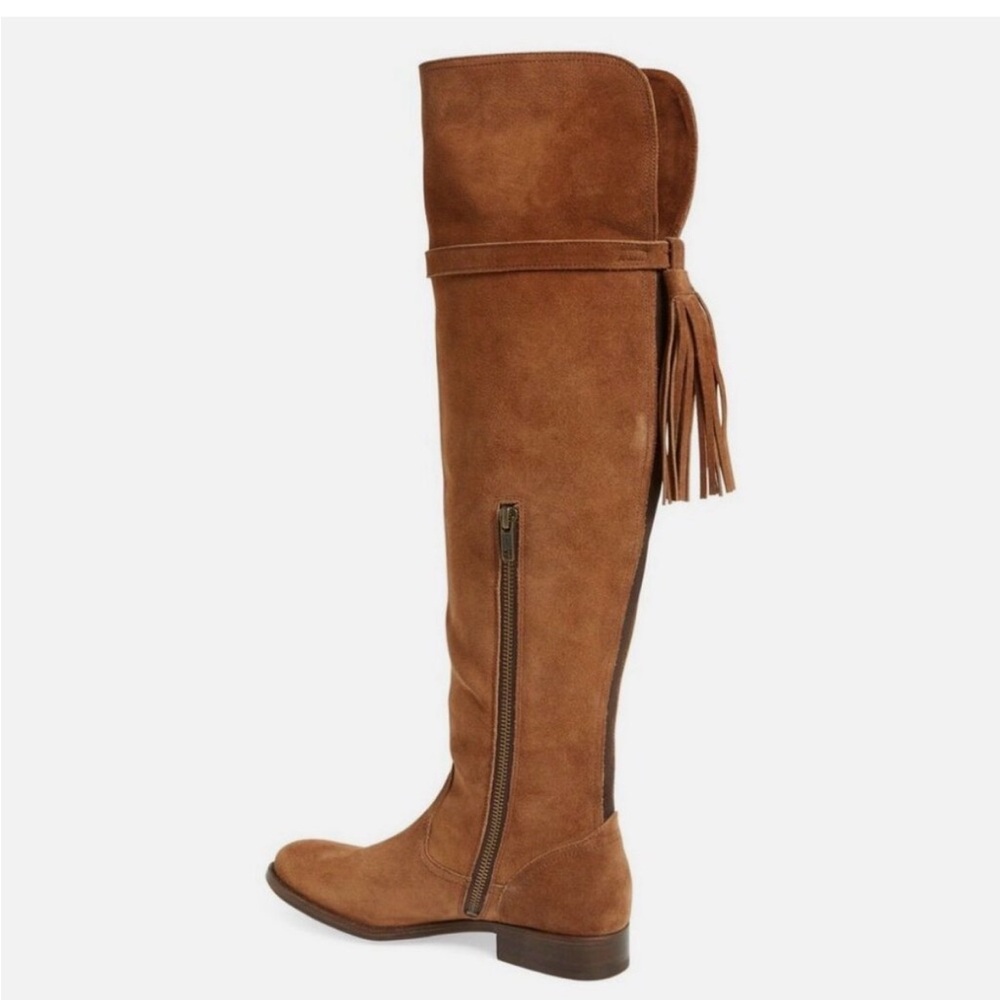 Frye Brown Suede Ankle Boots - Picture 3 of 15